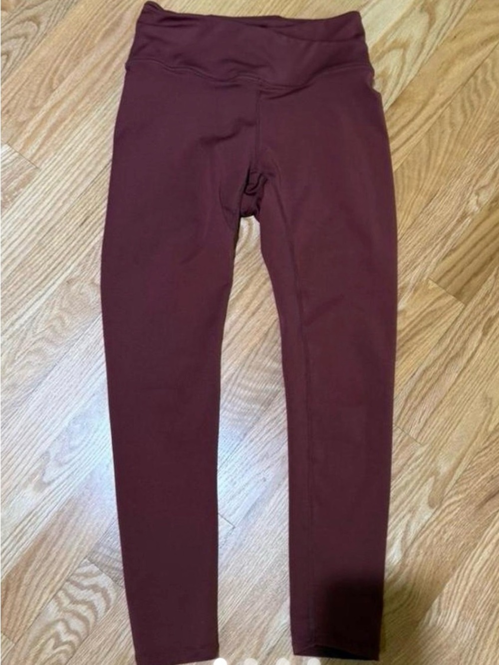 FP Movement by Free People Burgundy High-Waist Leggings